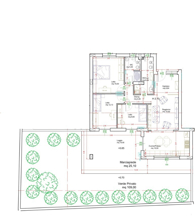 Appartamento - Planimetry 1
