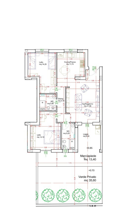 Appartamento - Planimetry 1