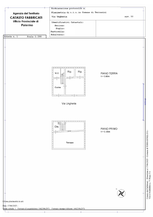 Casa Indipendente - Planimetry 1