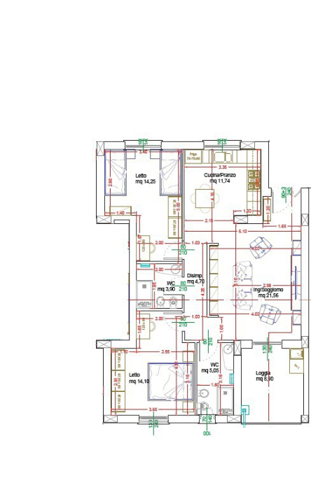 Appartamento - Planimetry 1