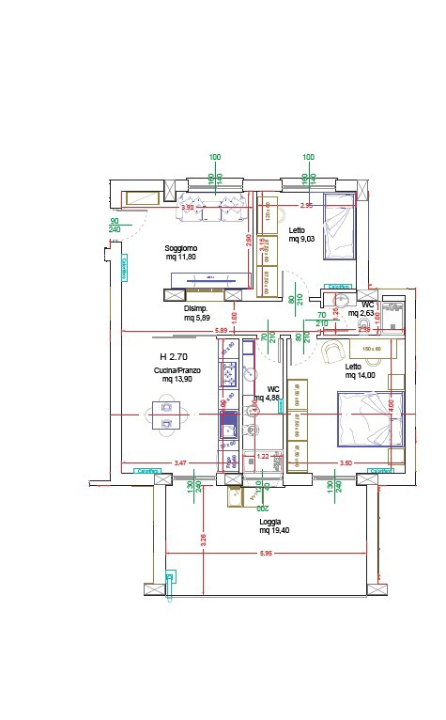 Appartamento - Planimetry 1