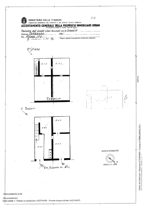 Casa Indipendente - Planimetry 1