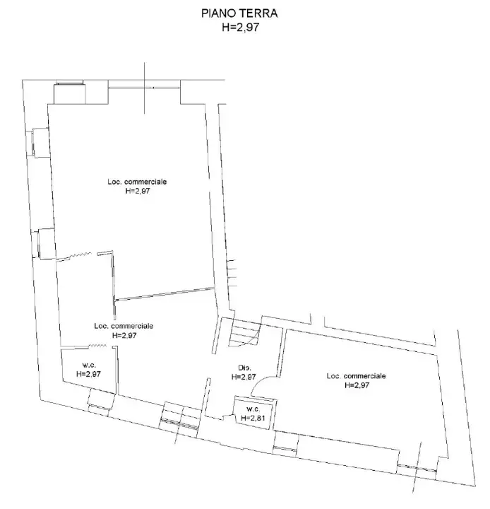 Negozio - Planimetry 1