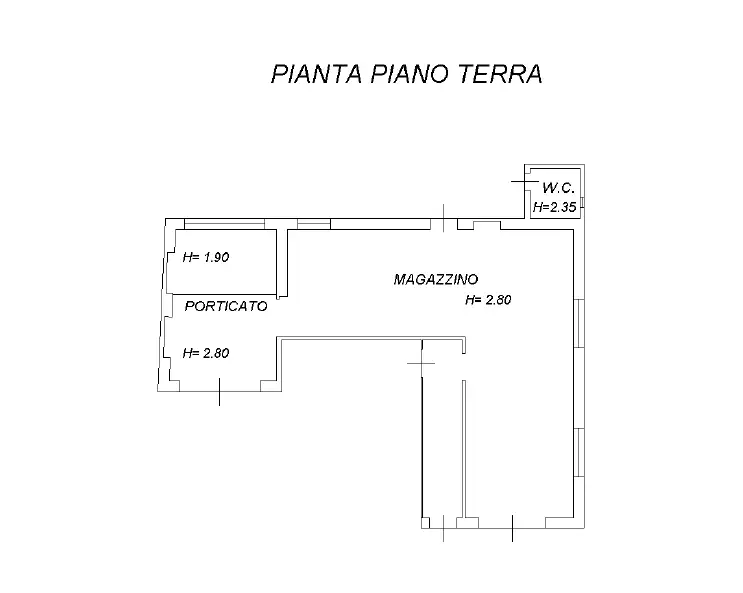 Casa Indipendente - Planimetry 2
