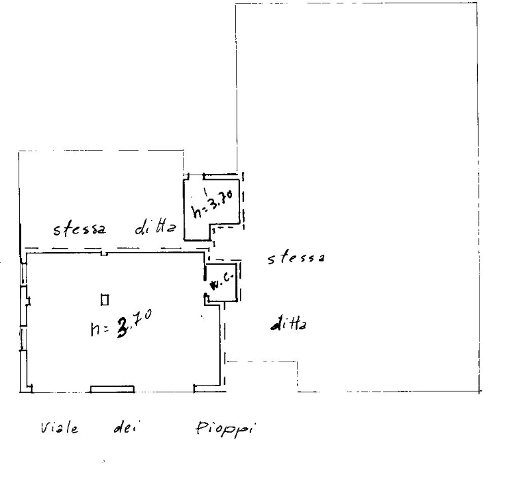 Negozio - Planimetry 1