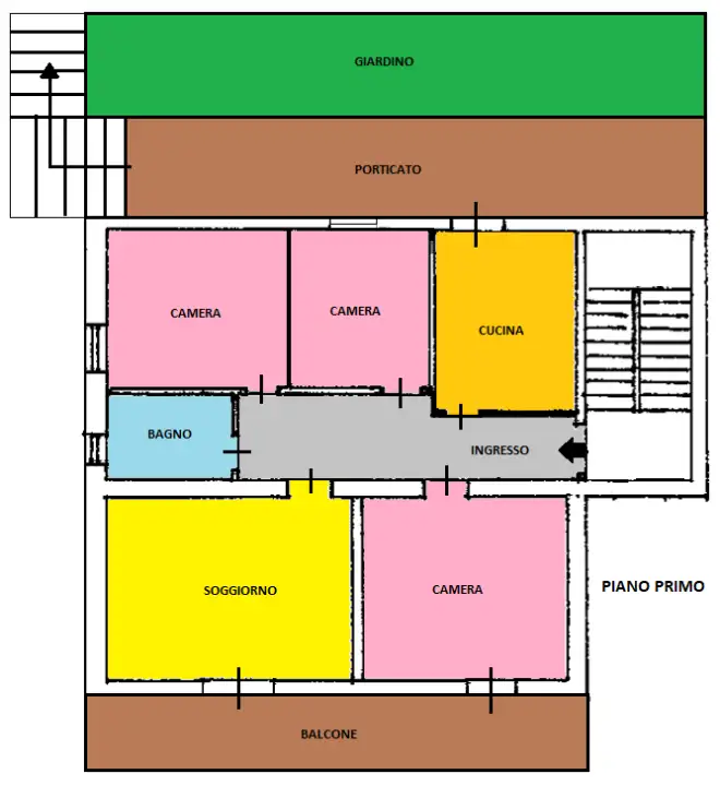 Casa Indipendente - Planimetry 2