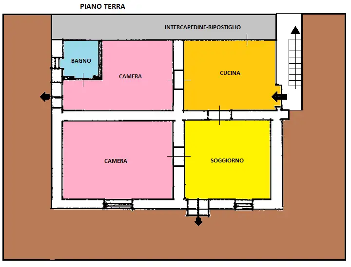 Casa Indipendente - Planimetry 1