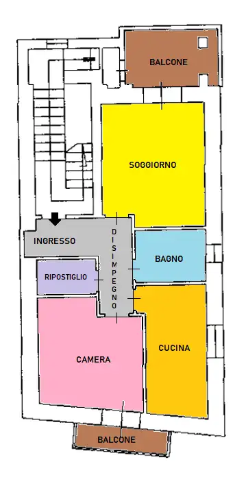 Appartamento - Planimetry 1