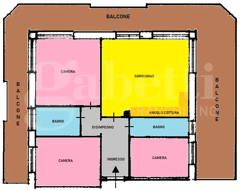Appartamento - Planimetry 1