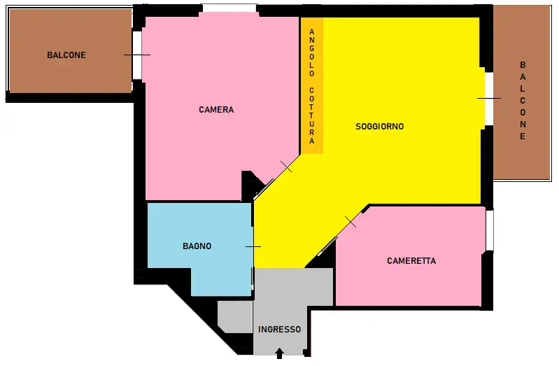 Appartamento - Planimetry 1