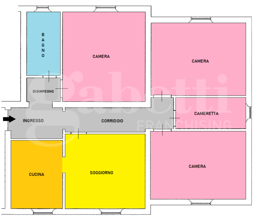 Appartamento - Planimetry 1