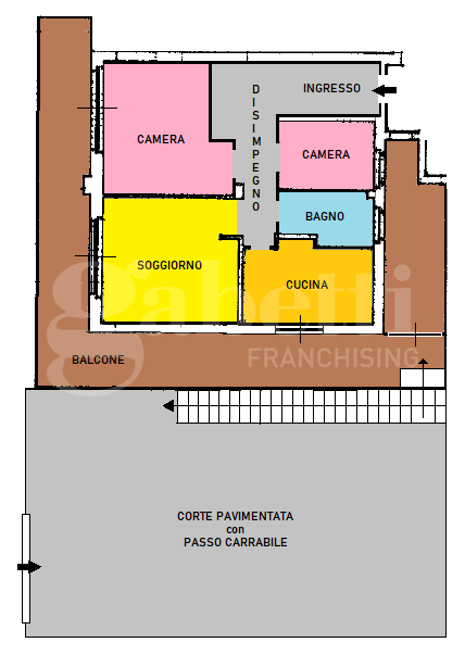 Appartamento - Planimetry 1