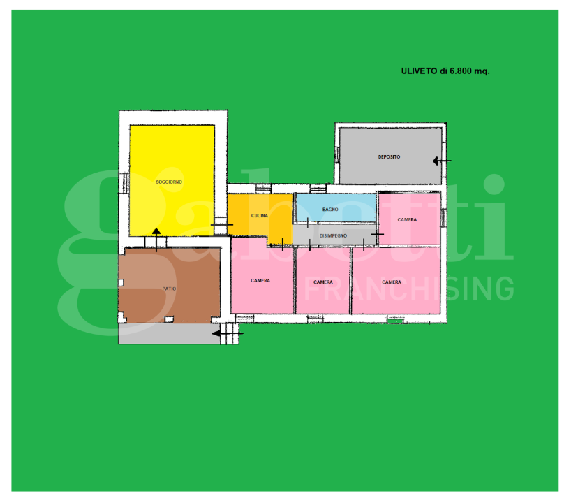 Casa Indipendente - Planimetry 1