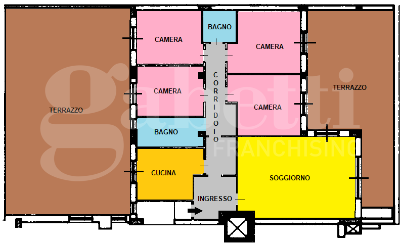 Appartamento - Planimetry 1