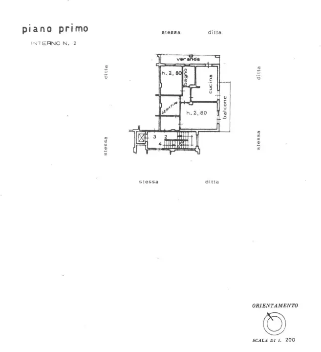 Appartamento - Planimetry 1
