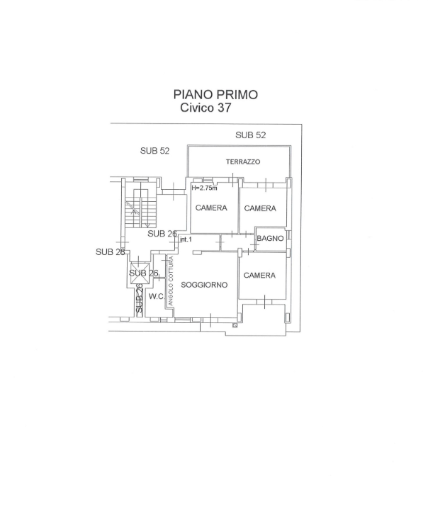 Appartamento - Planimetry 1
