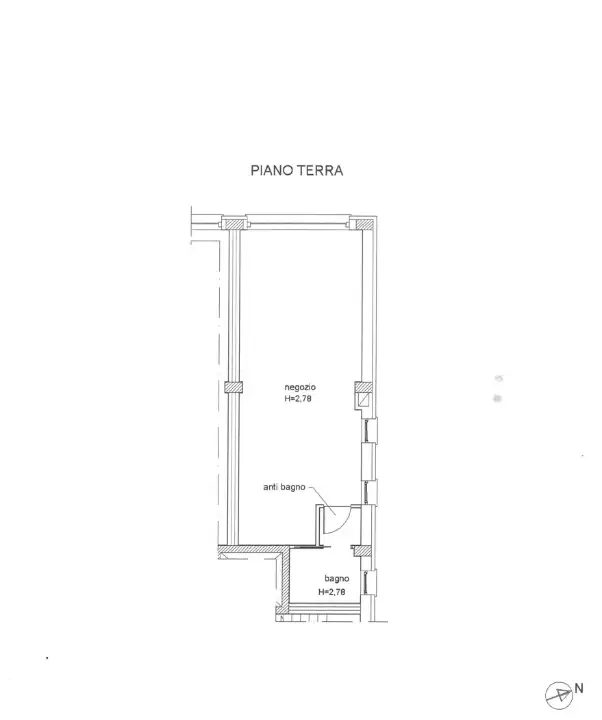 Negozio - Planimetry 1