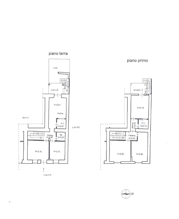 Casa Indipendente - Planimetry 1