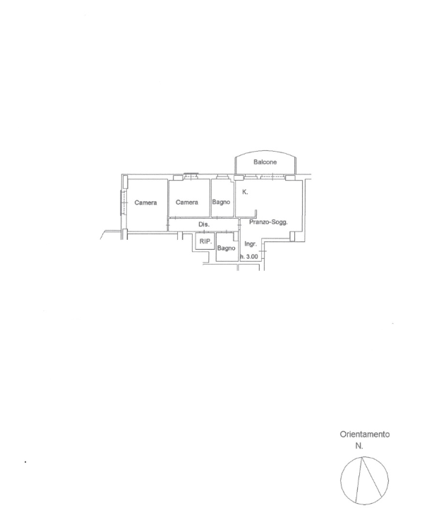 Appartamento - Planimetry 1