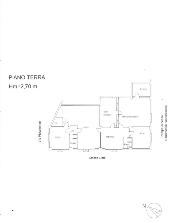 Centro Direzionale - Planimetry 1