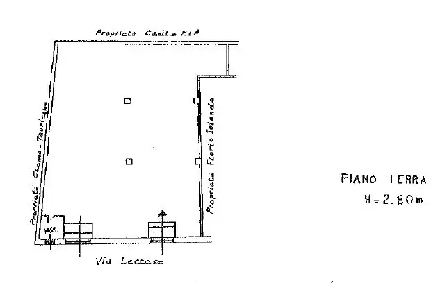 Negozio - Planimetry 1