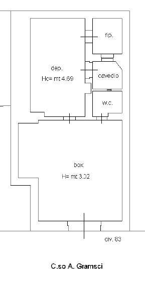 Negozio - Planimetry 1
