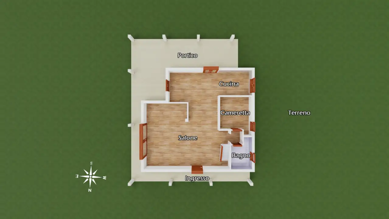 Villa - Planimetry 2