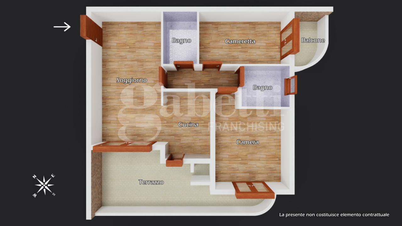Appartamento - Planimetry 1