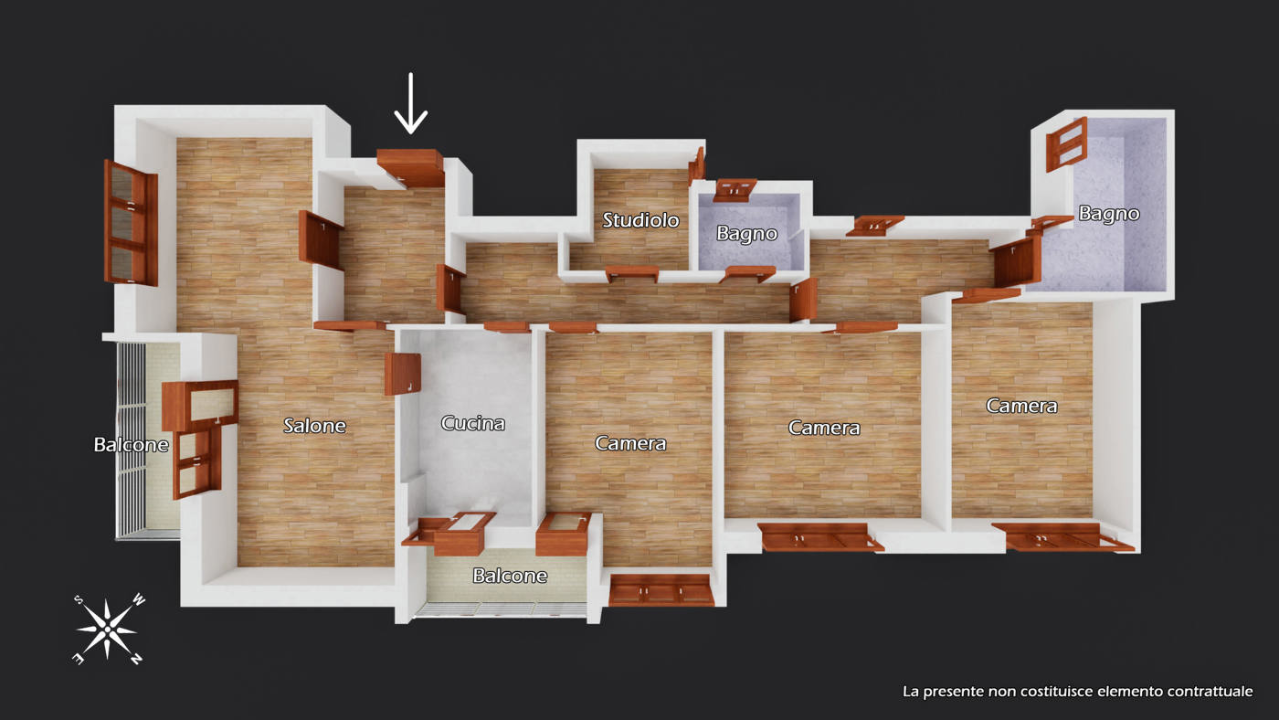 Appartamento - Planimetry 1