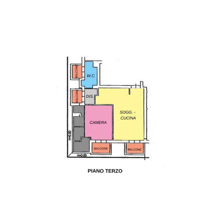 Appartamento - Planimetry 1