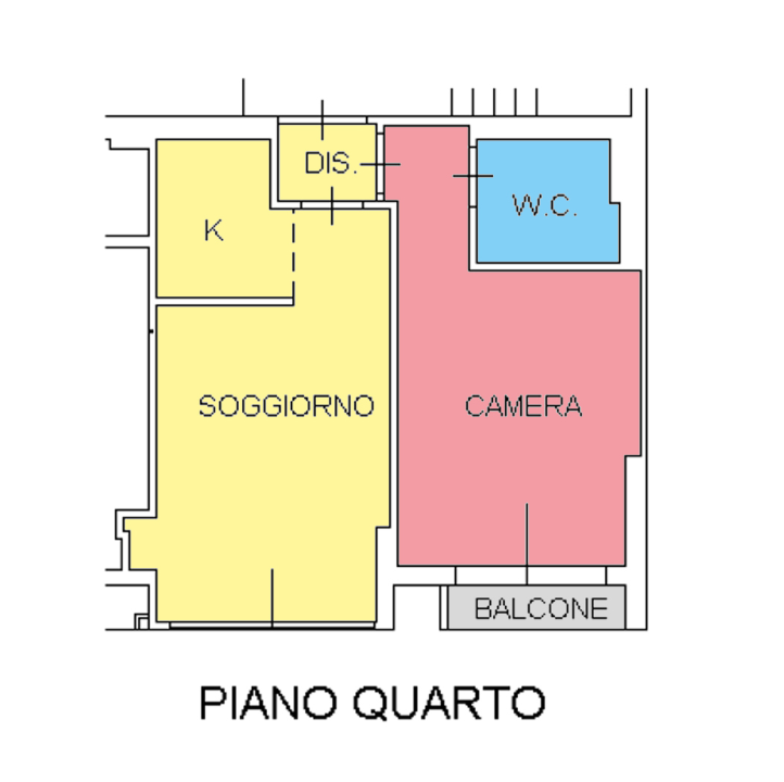Appartamento - Planimetry 1
