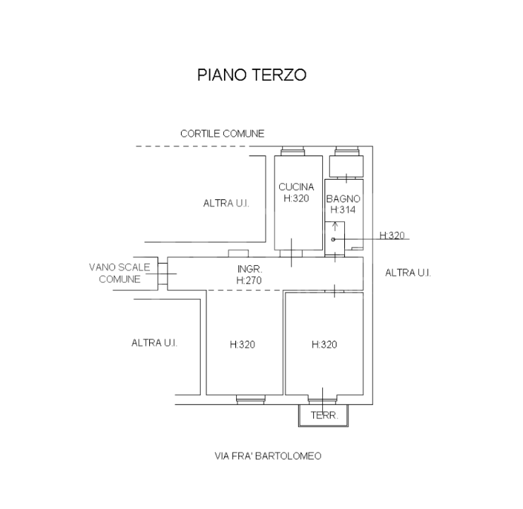 Appartamento - Planimetry 1