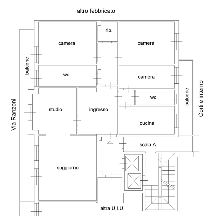Appartamento - Planimetry 1