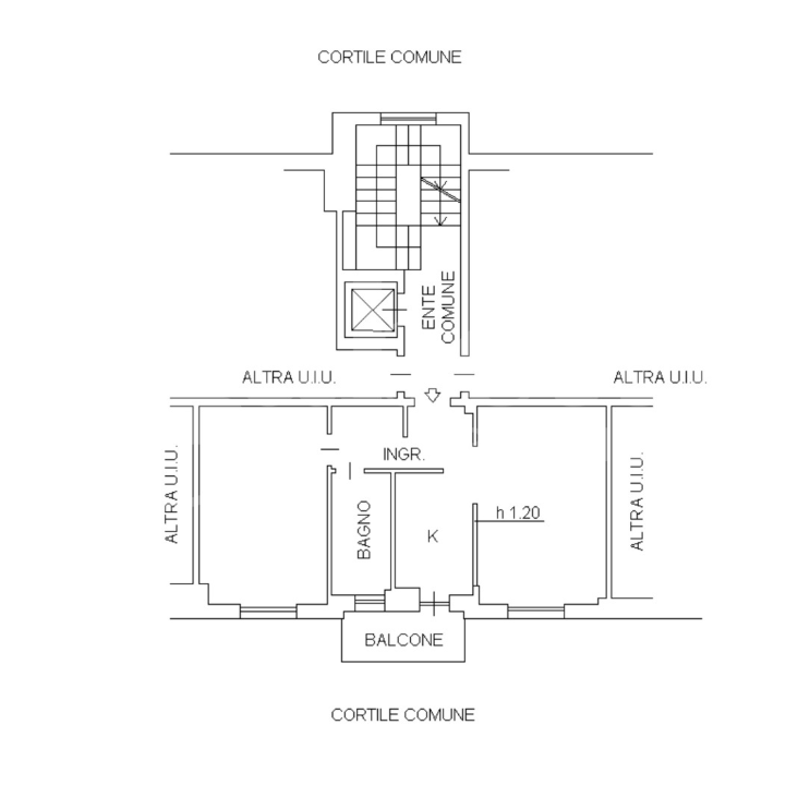 Appartamento - Planimetry 1