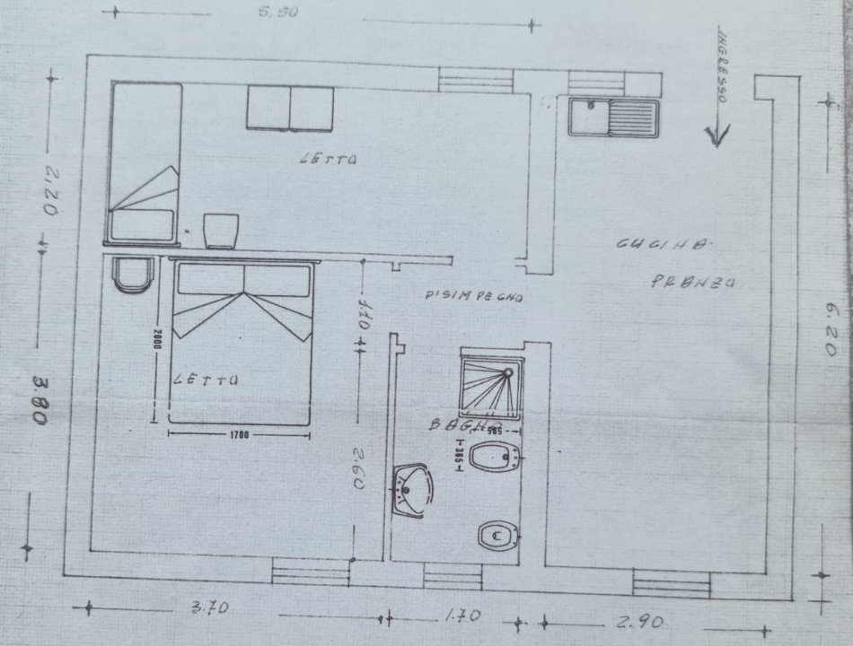 Casa Indipendente - Planimetry 1