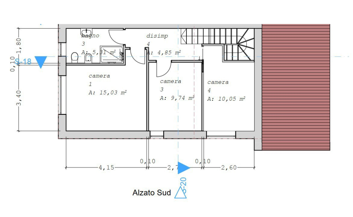 Villa - Planimetry 4