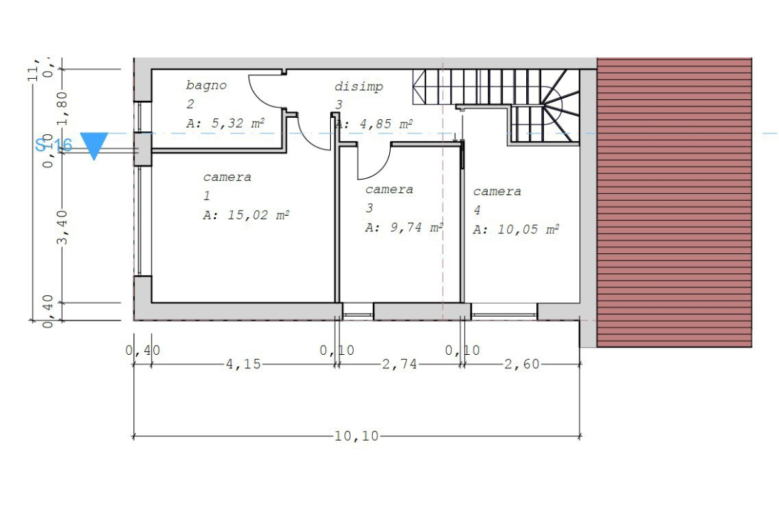 Villa - Planimetry 2