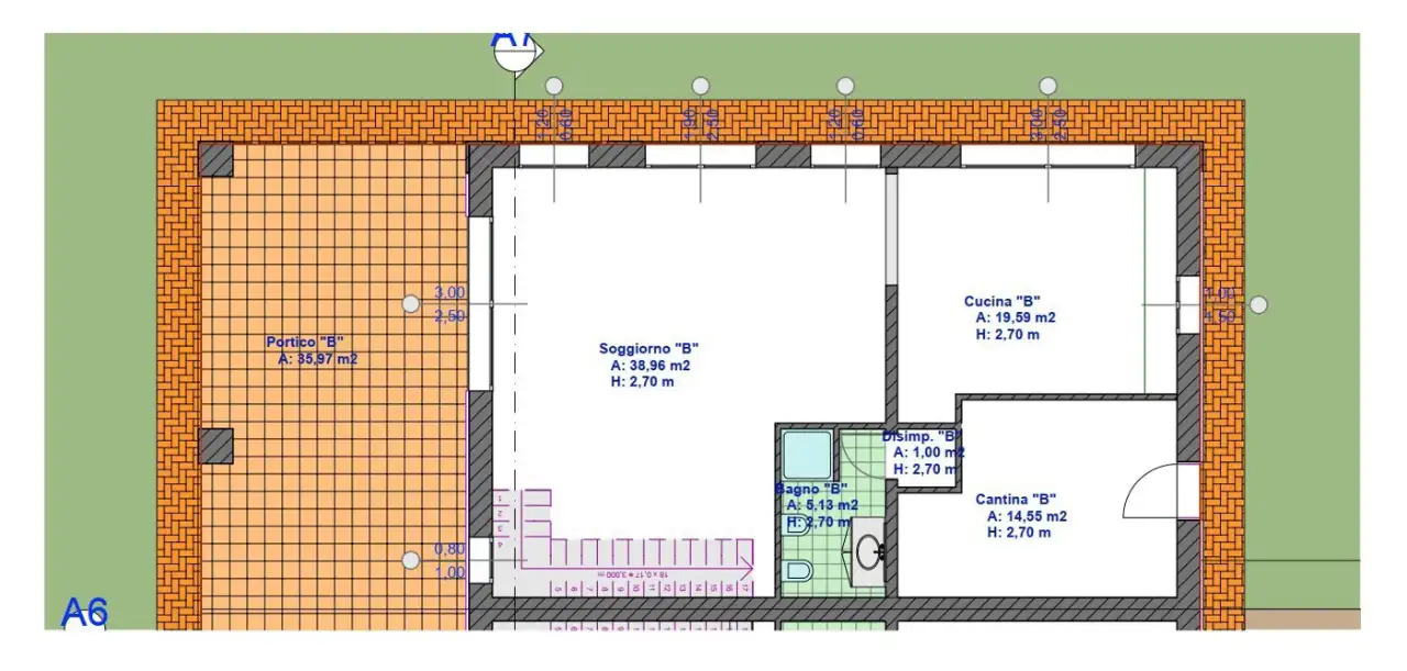 Villa - Planimetry 1