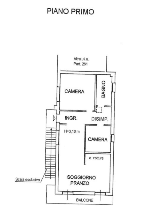Appartamento - Planimetry 1