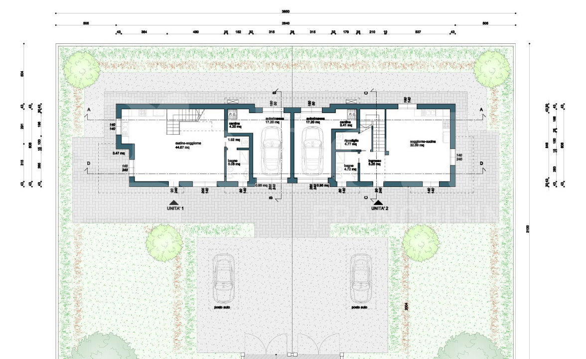 Villa - Planimetry 1
