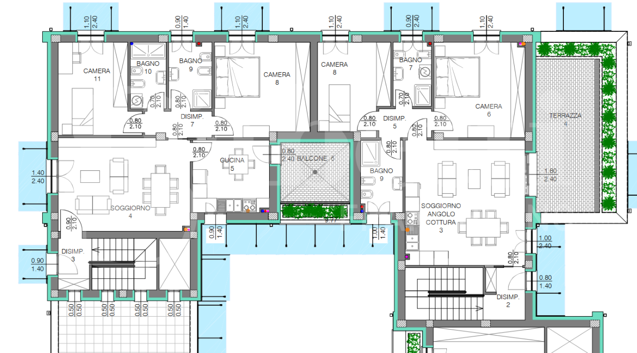 Appartamento - Planimetry 1