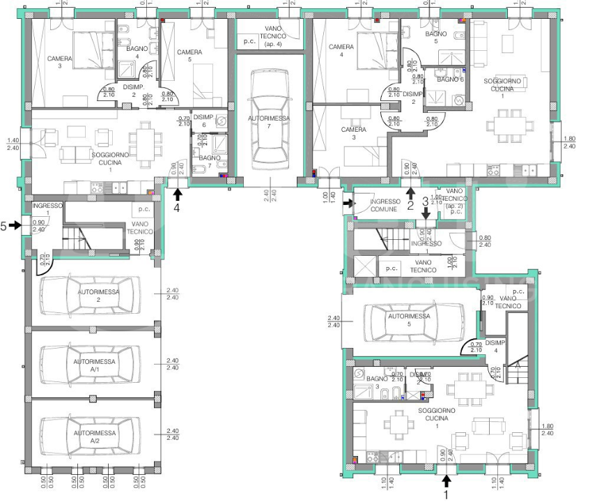 Villa - Planimetry 2