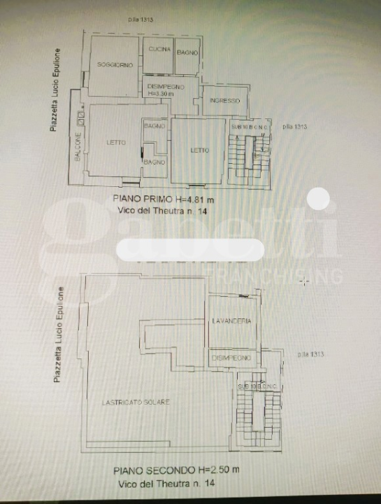 Appartamento - Planimetry 1