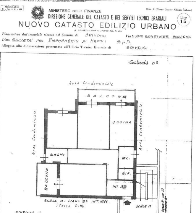 Appartamento - Planimetry 1