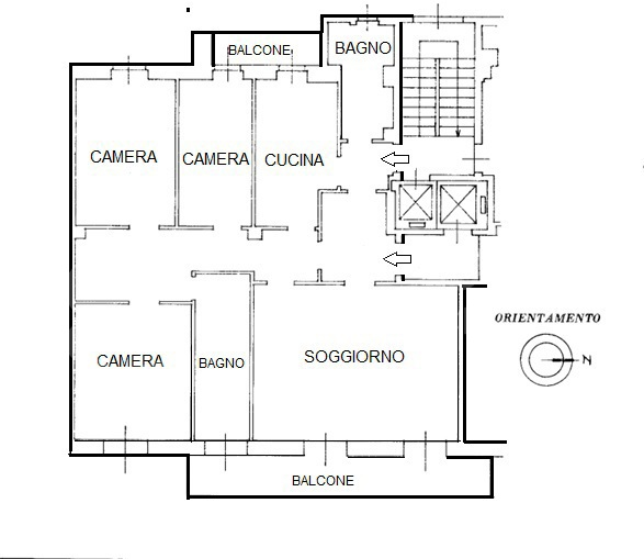Appartamento - Planimetry 1