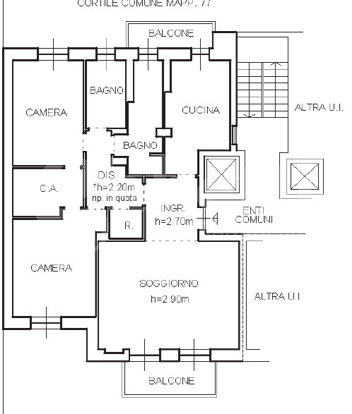 Appartamento - Planimetry 1