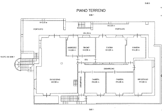 Villa - Planimetry 1