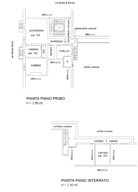 Appartamento - Planimetry 1