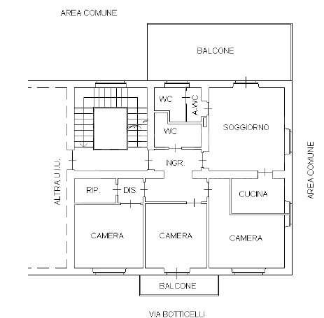 Appartamento - Planimetry 1