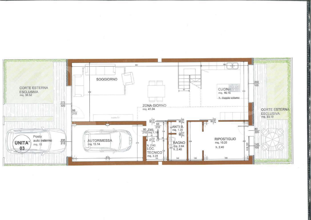 Villa - Planimetry 1